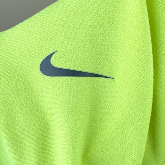 Nike Golf Tour Performance Neon Zip Up Pullover Size Large - Picture 7 of 7